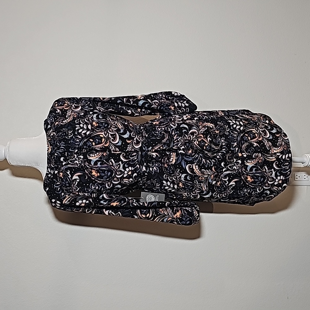 NWOT Vince‎ Camuto Paisley Print Shift Dress Longsleeve Tie Waist Pullover 4 - Picture 6 of 16